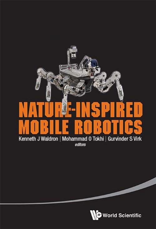 Cover of the book Nature-Inspired Mobile Robotics by Kenneth J Waldron, Mohammad O Tokhi, Gurvinder S Virk, World Scientific Publishing Company