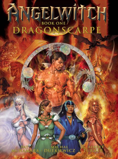 Cover of the book Angelwitch: Book One, Dragonscarpe by Pat McNamara, G. Albert Turner, Angel Phoenix Media