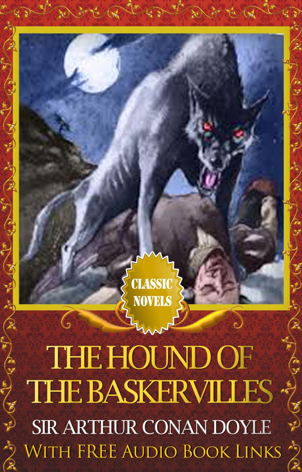 Big bigCover of THE HOUND OF THE BASKERVILLES Classic Novels: New Illustrated