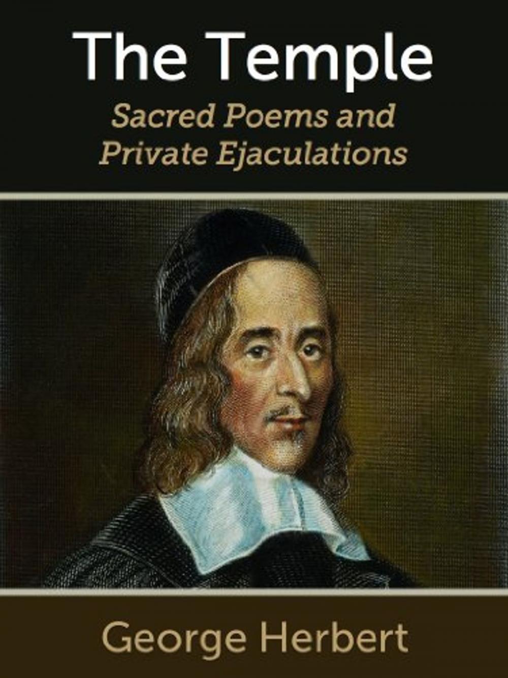 Big bigCover of The Temple: Sacred Poems and Private Ejaculations