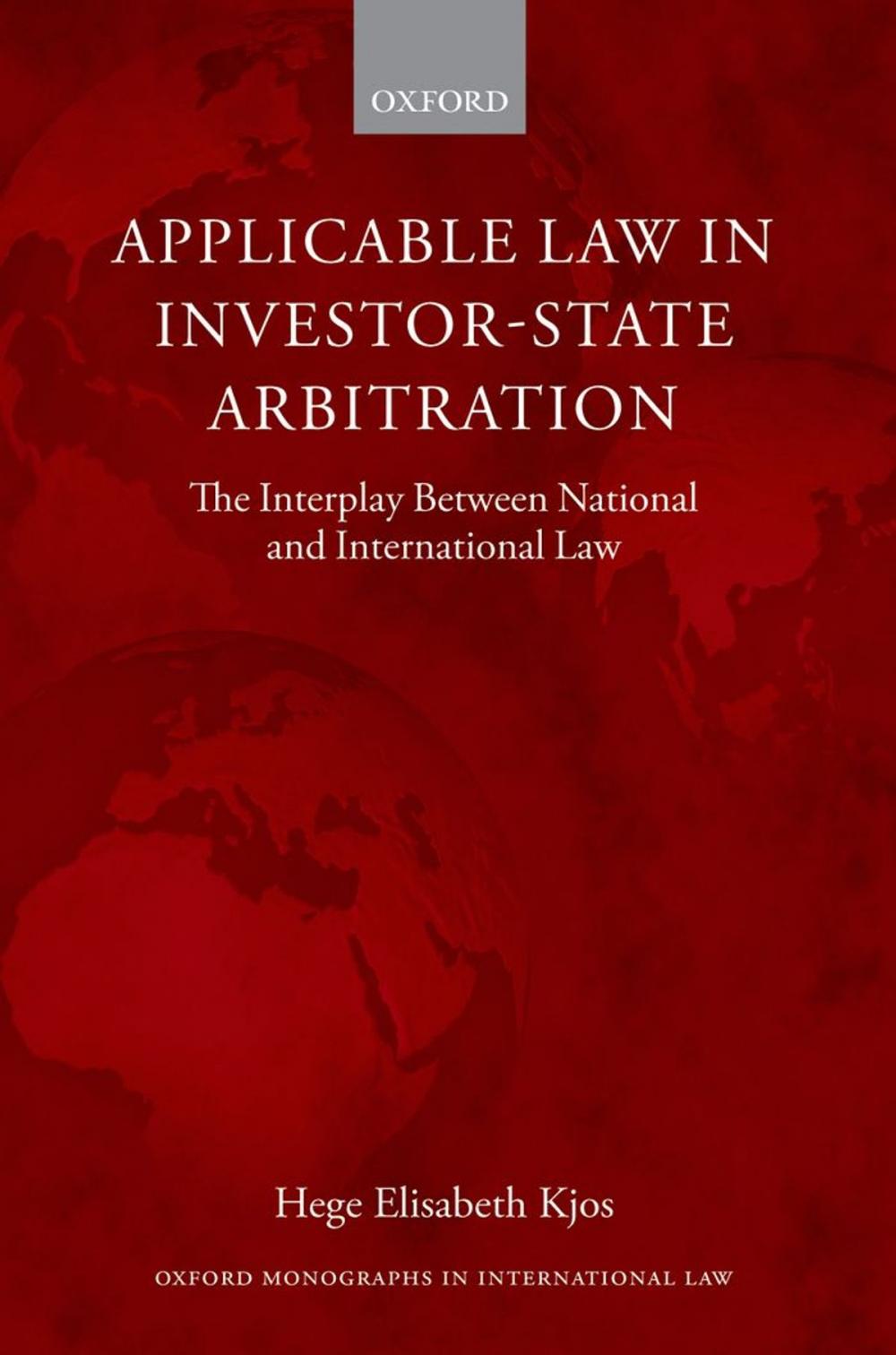 Big bigCover of Applicable Law in Investor-State Arbitration