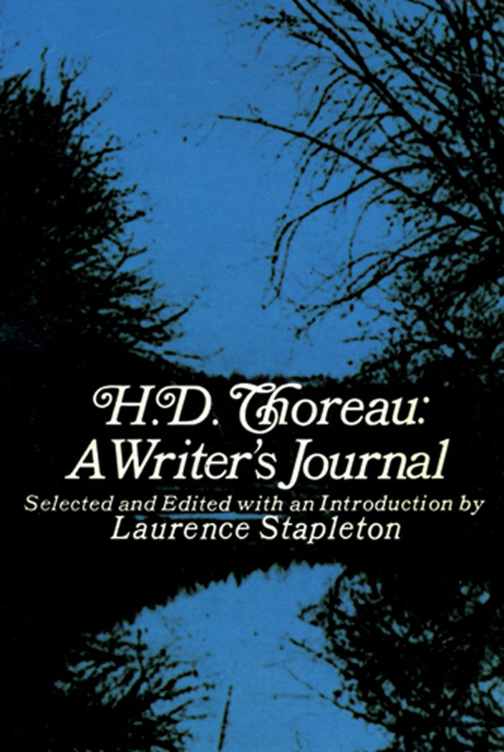 Big bigCover of H. D. Thoreau, a Writer's Journal