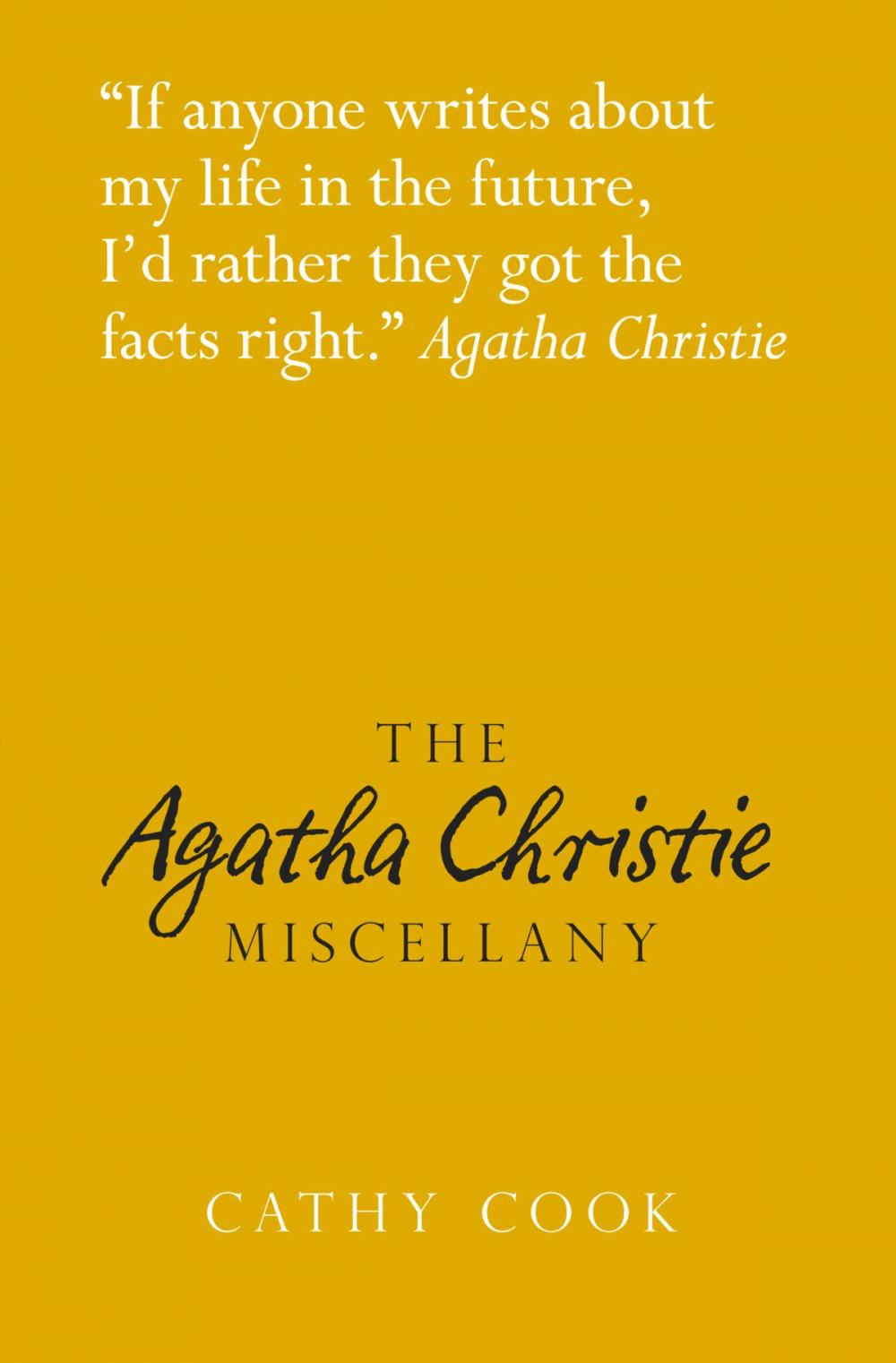 Big bigCover of Agatha Christie Miscellany