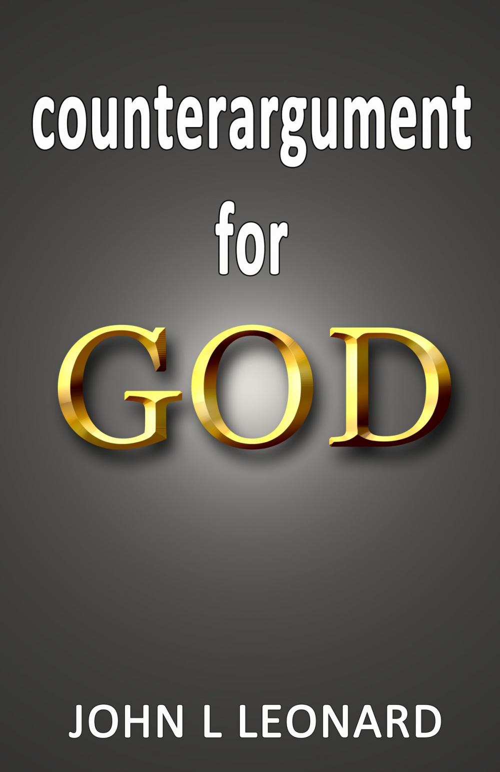 Big bigCover of Counterargument for God