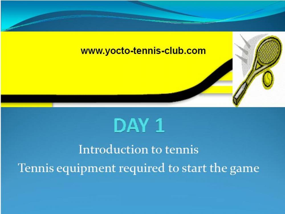 Big bigCover of Master in 5 Days (Tennis Coaching Course) : Day 1