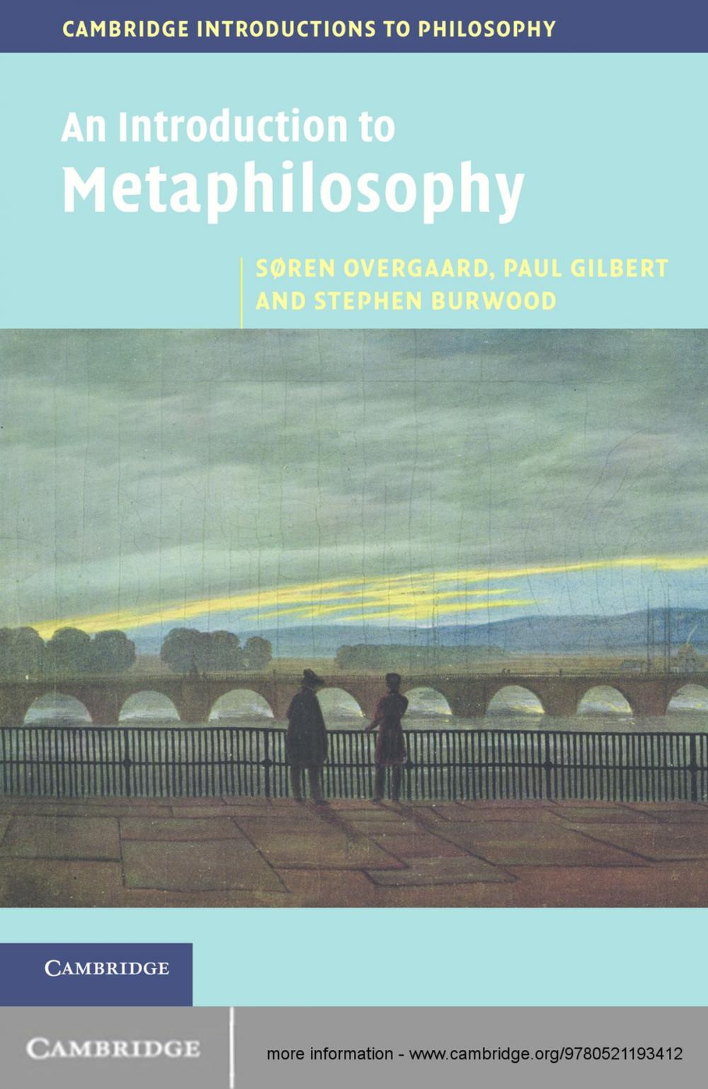 Big bigCover of An Introduction to Metaphilosophy
