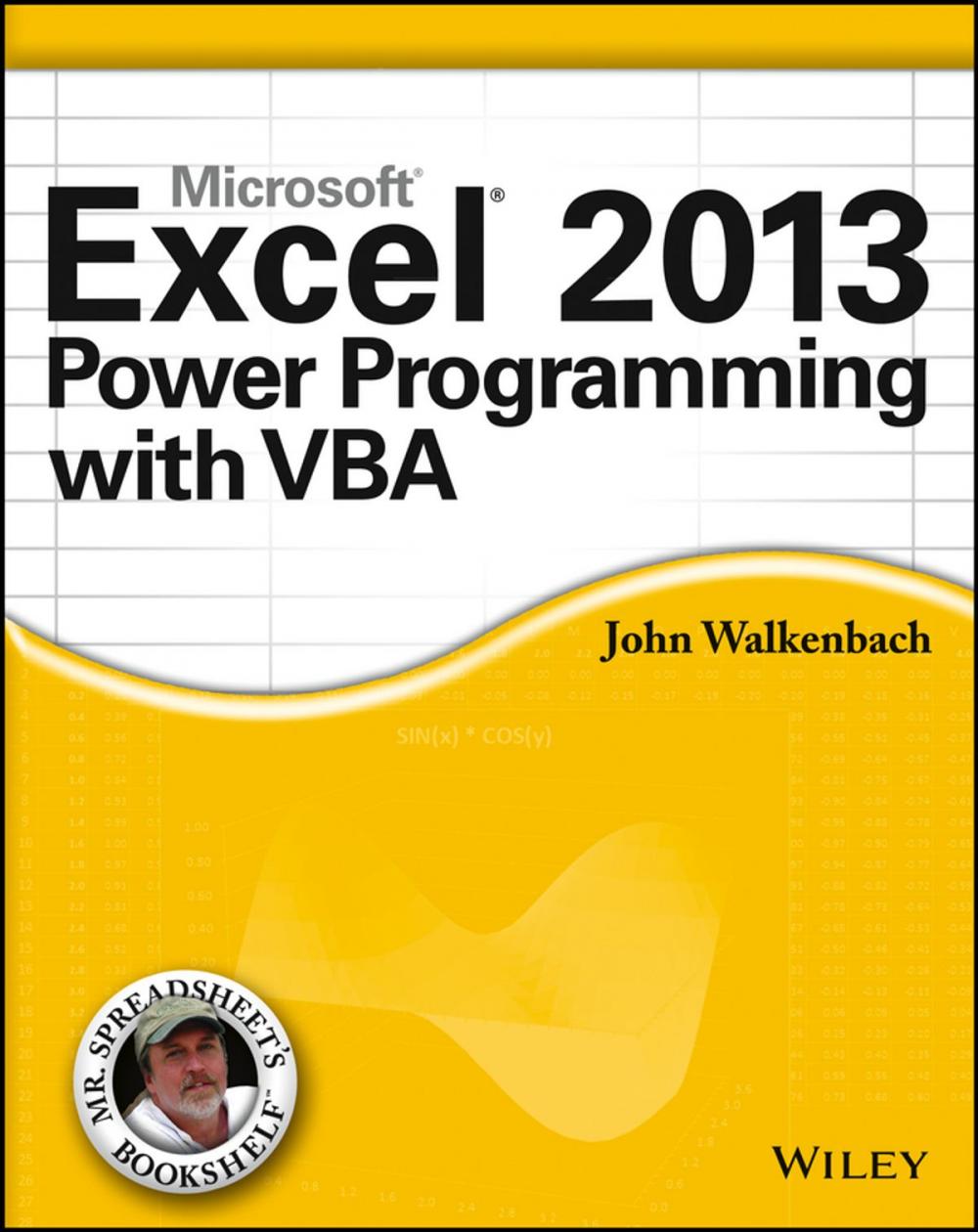 Big bigCover of Excel 2013 Power Programming with VBA