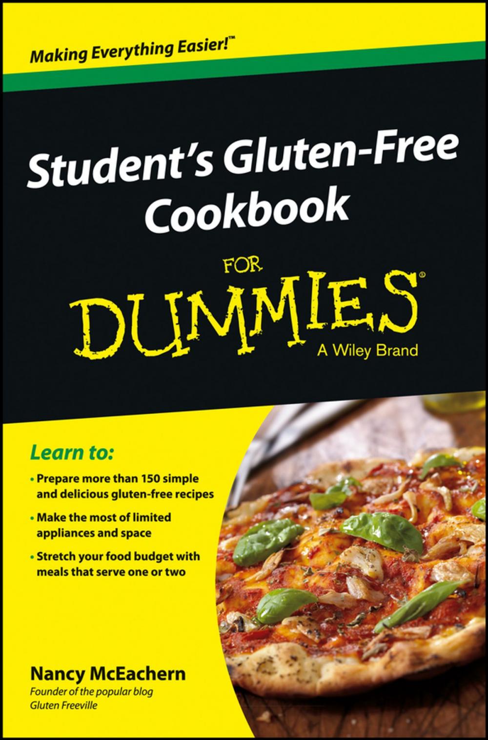 Big bigCover of Student's Gluten-Free Cookbook For Dummies