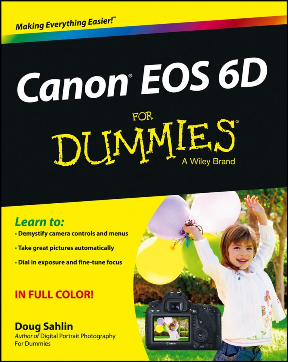 Big bigCover of Canon EOS 6D For Dummies