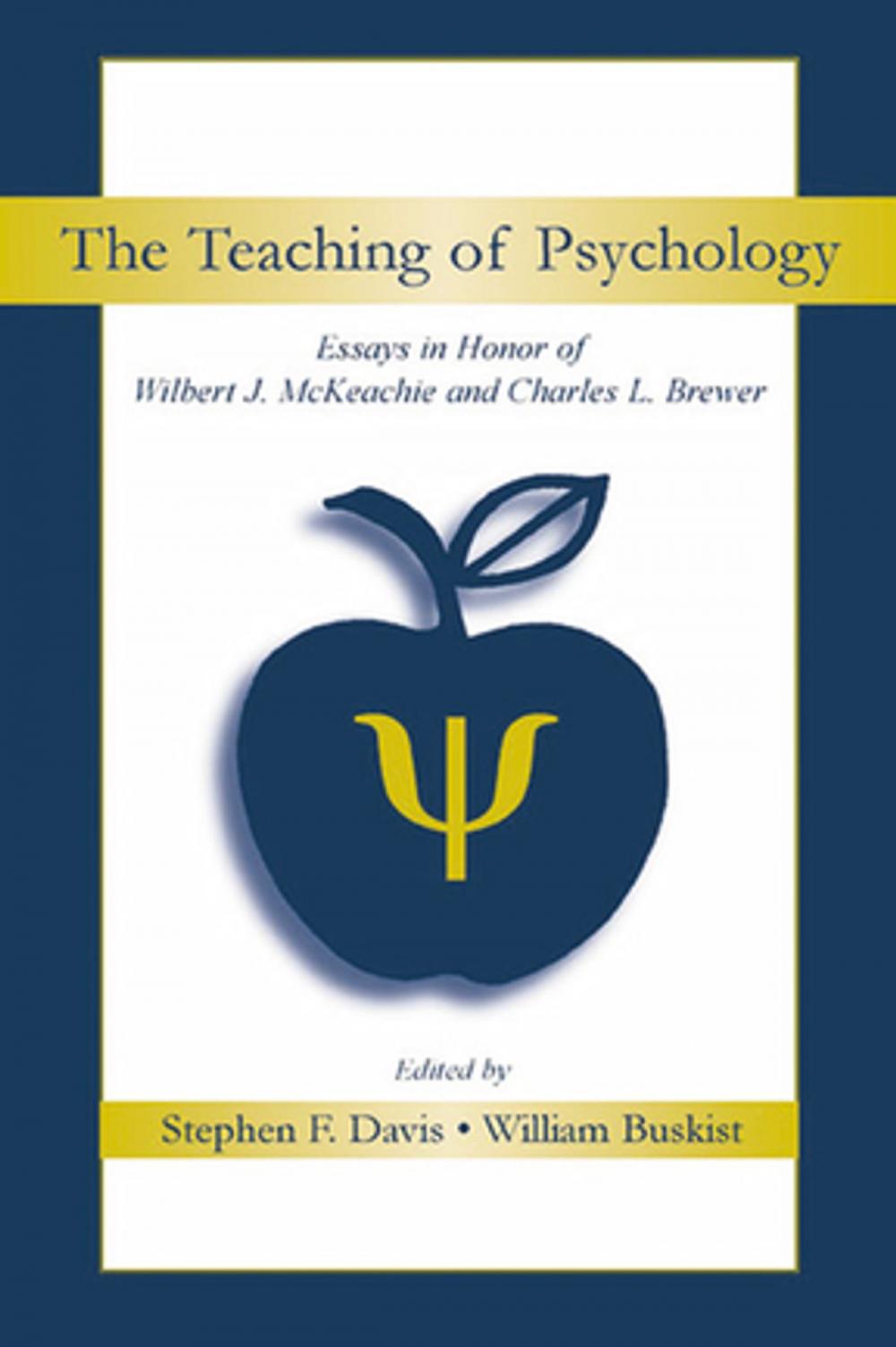 Big bigCover of The Teaching of Psychology
