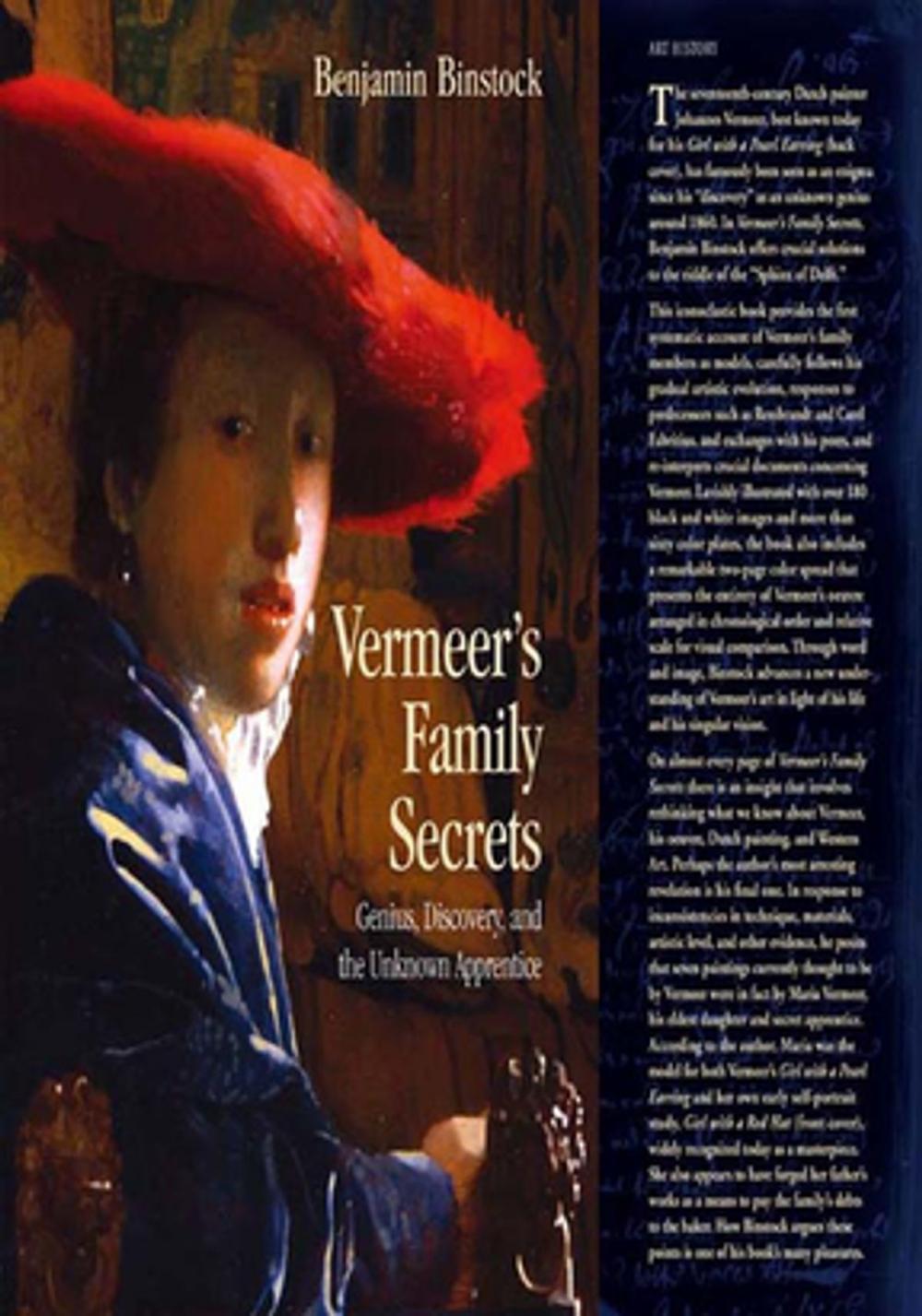 Big bigCover of Vermeer's Family Secrets