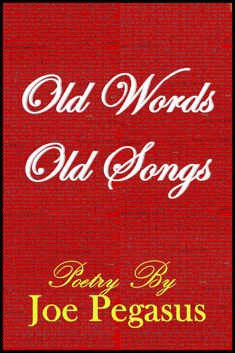 Big bigCover of Old Words, Old Songs