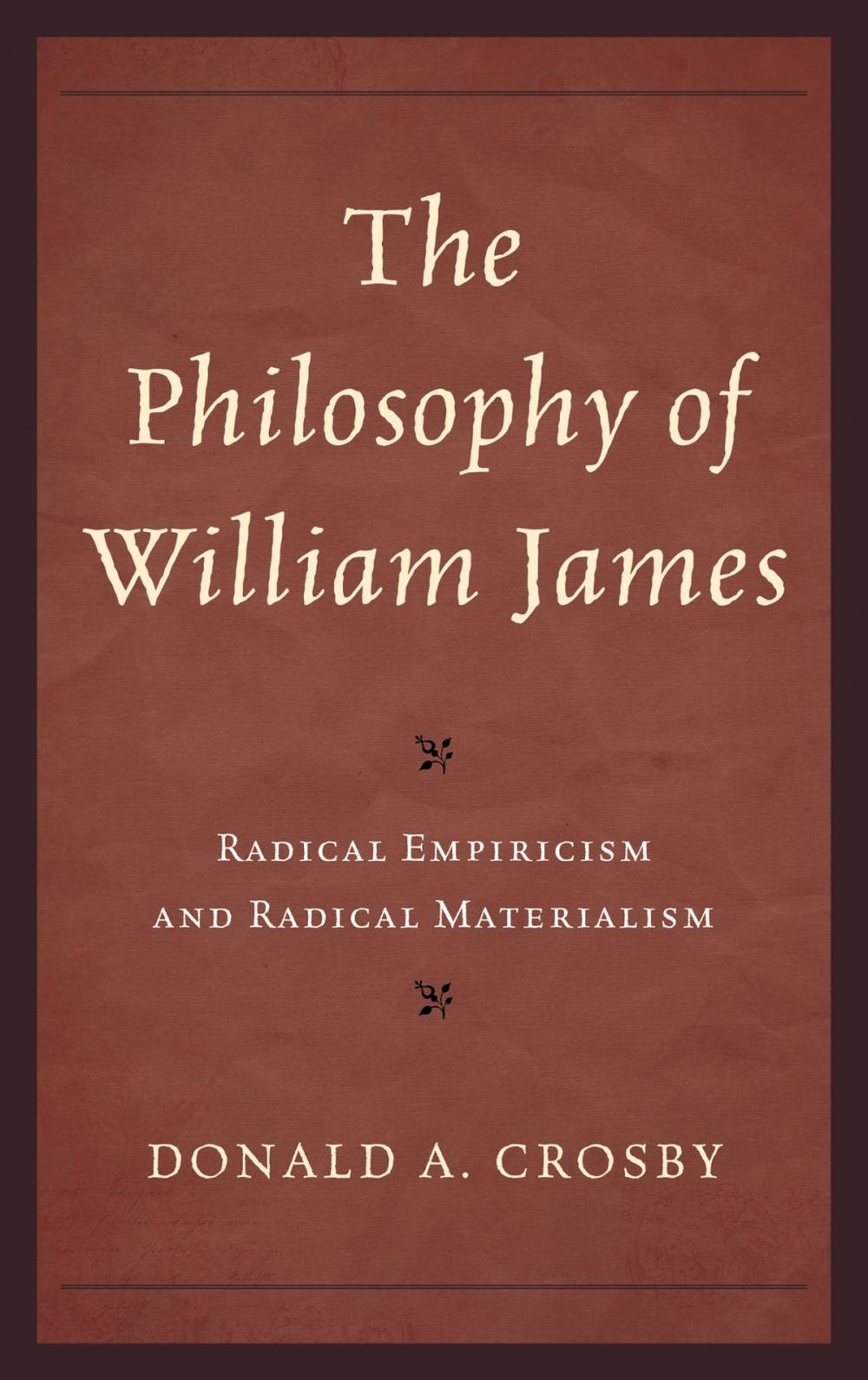 Big bigCover of The Philosophy of William James