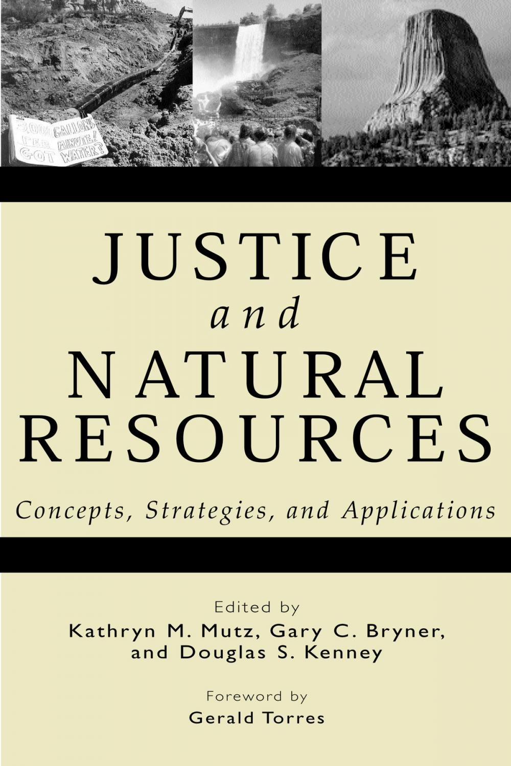 Big bigCover of Justice and Natural Resources
