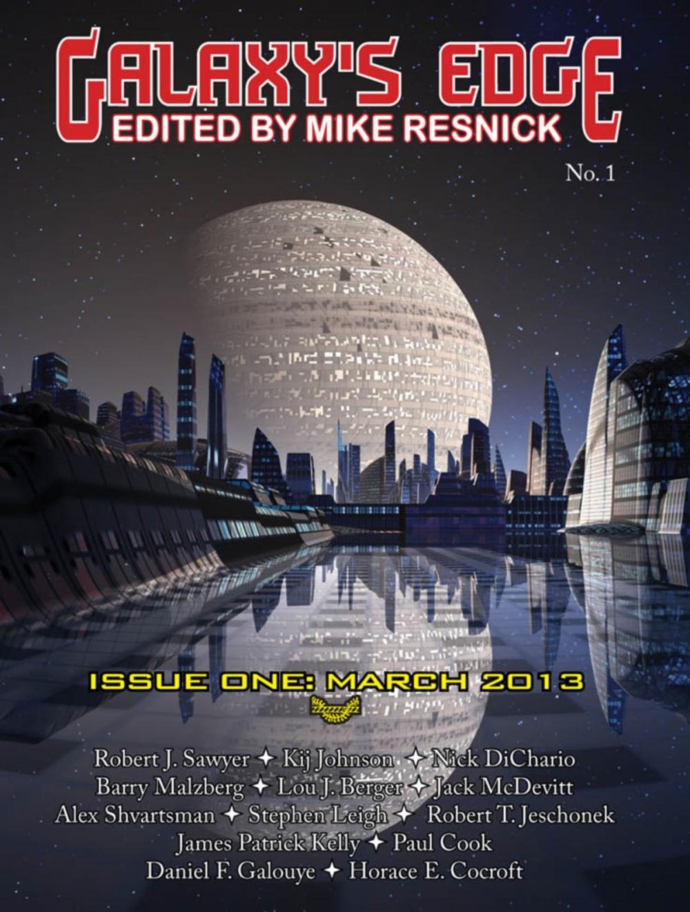 Big bigCover of Galaxy's Edge Magazine: Issue 1, March 2013