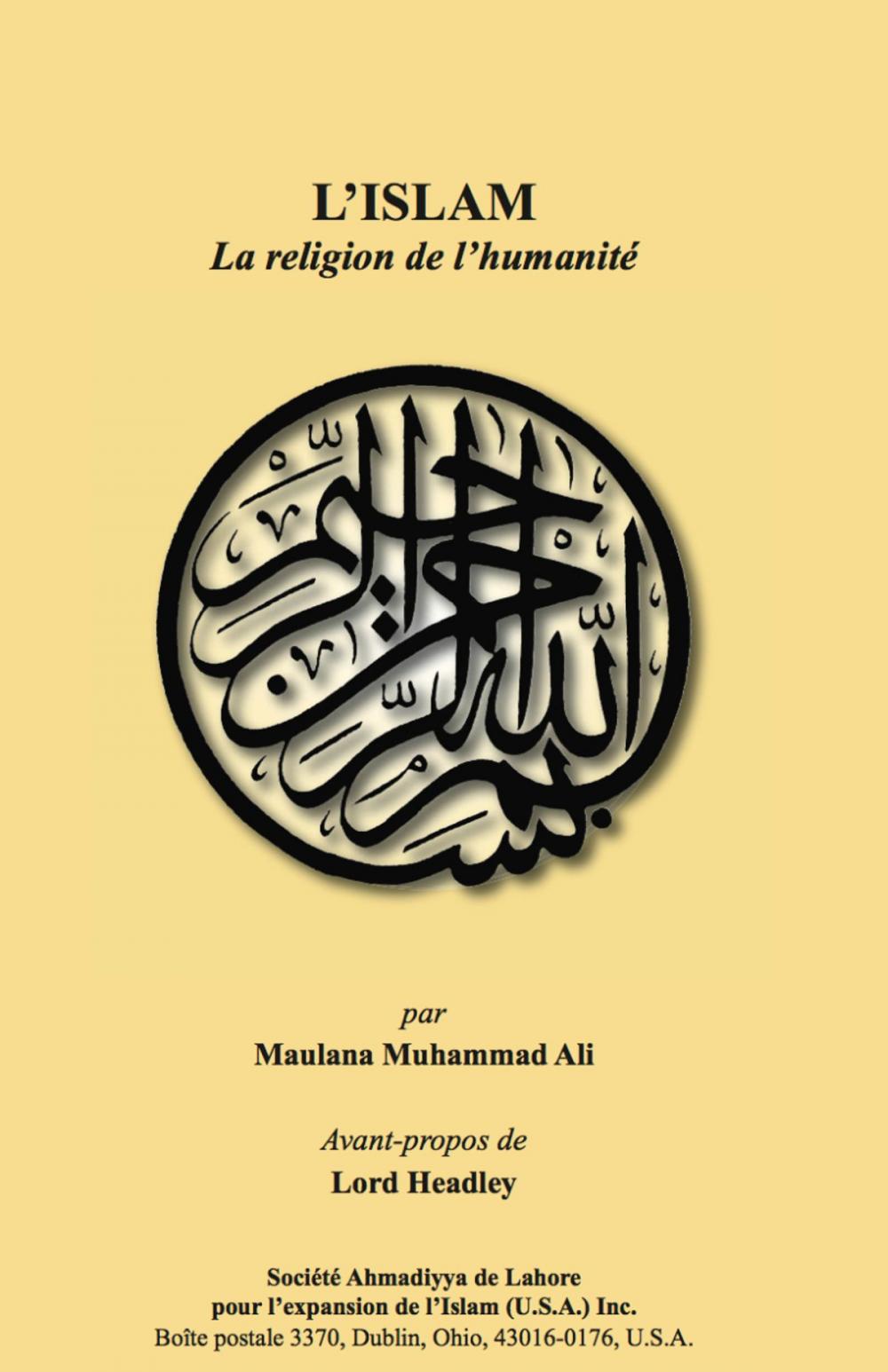 Big bigCover of L'Islam La religion de l'humanitÃ©