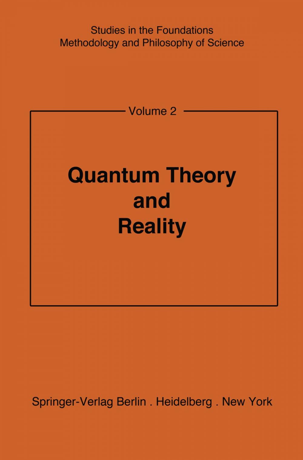 Big bigCover of Quantum Theory and Reality