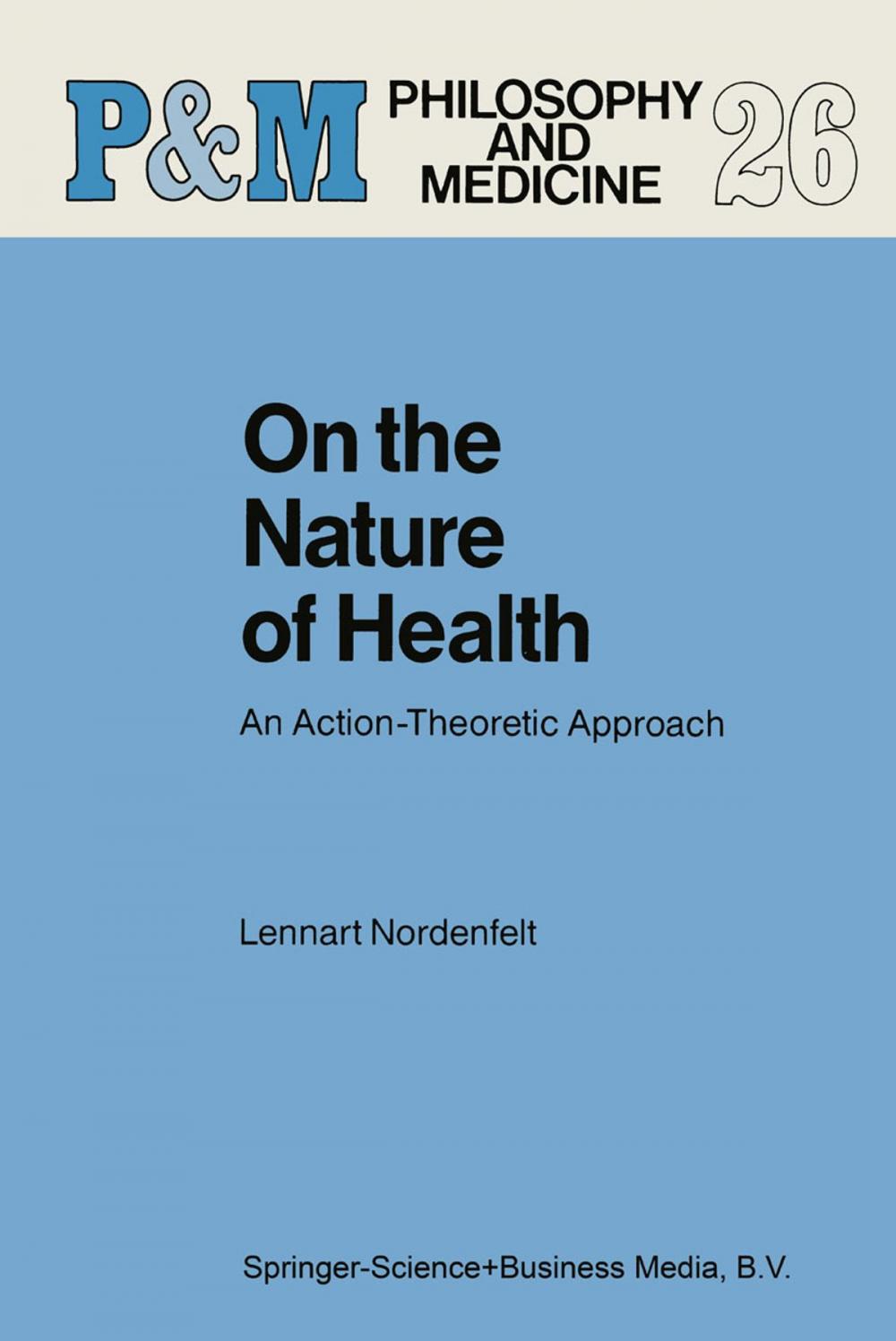 Big bigCover of On the Nature of Health