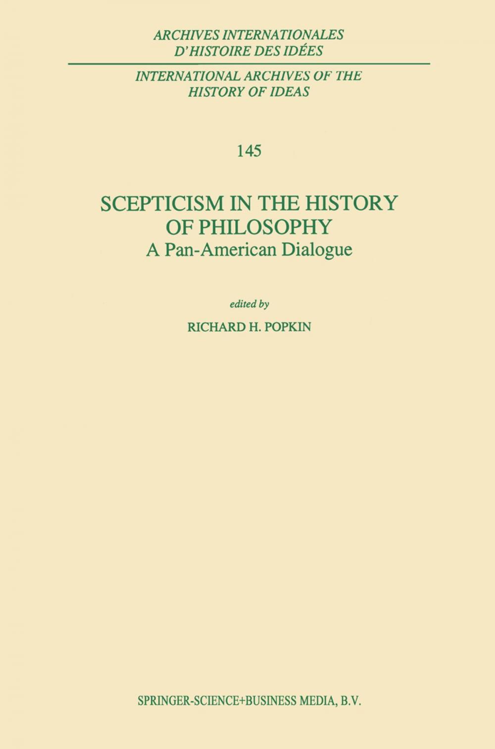 Big bigCover of Scepticism in the History of Philosophy