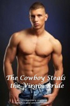 Cover of the book The Cowboy Steals the Virgin Bride : erotic romance by D. Cross