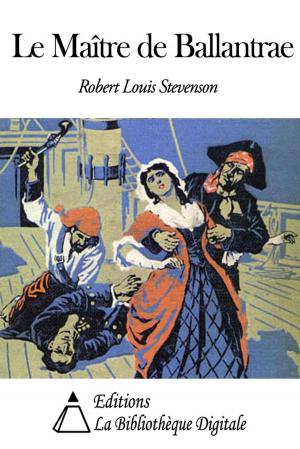 Cover of the book Le Maître de Ballentrae by Joseph Gabet