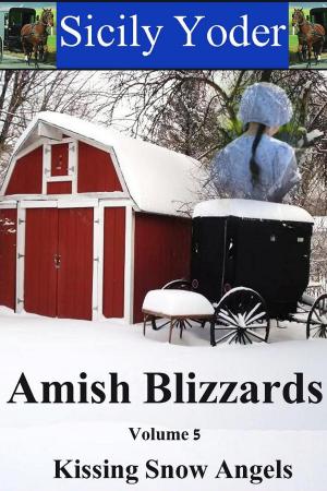 Cover of Amish Blizzards: Volume Five: Kissing Snow Angels