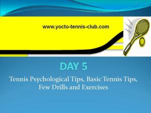 Cover of Master in 5 Days (Tennis Coaching Course) : Day 5