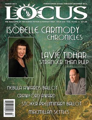 Cover of Locus Magazine, Issue 626, March 2013