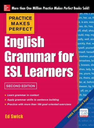 Cover of Practice Makes Perfect English Grammar for ESL Learners 2E(EBOOK)