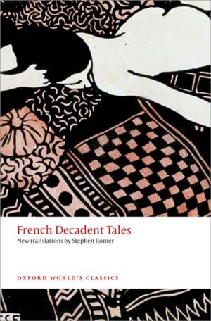 Cover of the book French Decadent Tales by Martins Paparinskis