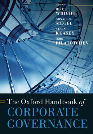 Cover of the book The Oxford Handbook of Corporate Governance by Paul Hammond
