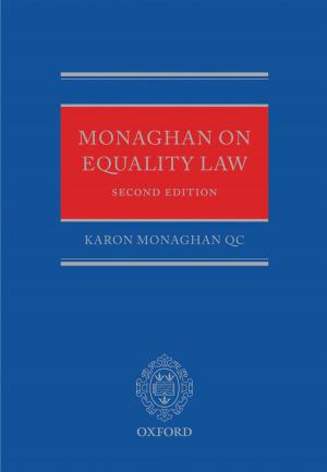 Cover of the book Monaghan on Equality Law by Stephen Chapman, Grace Robinson, John Stradling, John Wrightson, Sophie West