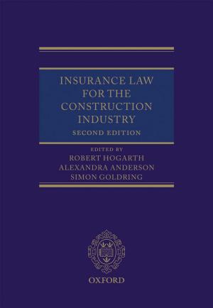 Cover of the book Insurance Law for the Construction Industry by Simon Gardner