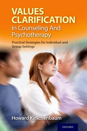 Cover of the book Values Clarification in Counseling and Psychotherapy by 