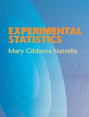 Cover of the book Experimental Statistics by Mario Bunge