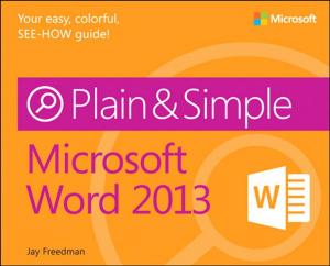 Cover of Microsoft Word 2013 Plain & Simple