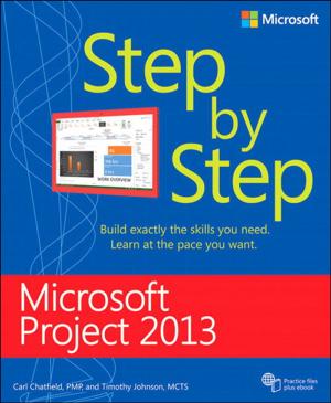 Cover of the book Microsoft Project 2013 Step by Step by Abba Shapiro, Robbie Carman