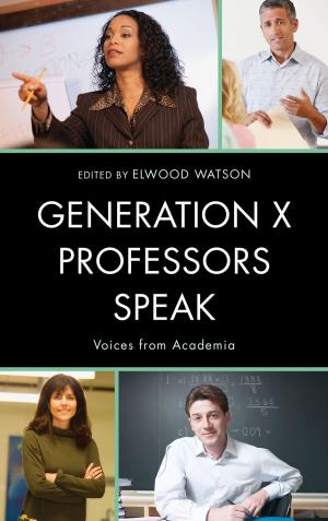 Cover of the book Generation X Professors Speak by Das, Verma