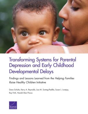 Cover of the book Transforming Systems for Parental Depression and Early Childhood Developmental Delays by Richard Silberglitt, James T. Bartis, Brian G. Chow, David L. An, Kyle Brady