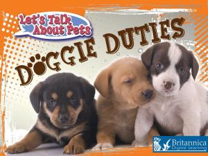 Cover of the book Doggie Duties by Anna Claybourne