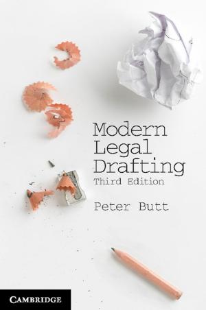 Cover of the book Modern Legal Drafting by Eber Betanzos