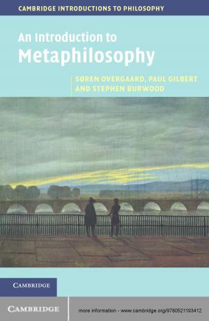 Book cover of An Introduction to Metaphilosophy