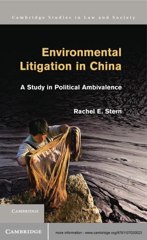 Cover of the book Environmental Litigation in China by Asier Alcázar, Mario Saltarelli