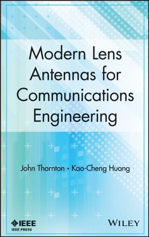 Cover of the book Modern Lens Antennas for Communications Engineering by J. Anthony Boeckh