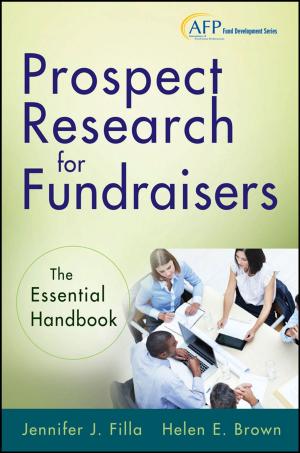 Book cover of Prospect Research for Fundraisers
