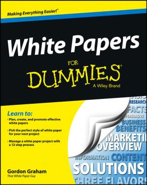 Cover of the book White Papers For Dummies by Michael C. Jackson