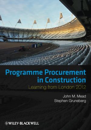Cover of the book Programme Procurement in Construction by Harry Schwarzlander