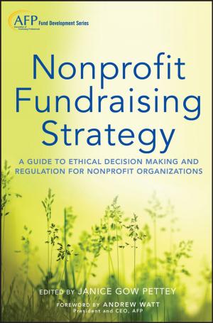 Cover of the book Nonprofit Fundraising Strategy by Joel Bauer, Mark Levy