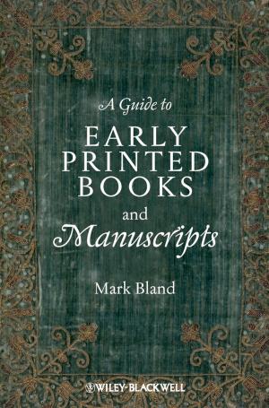 Cover of the book A Guide to Early Printed Books and Manuscripts by Michelle Marder Kamhi