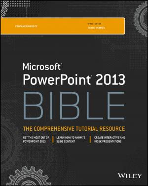 Cover of the book PowerPoint 2013 Bible by Doug Sleeter, Stacey Byrne